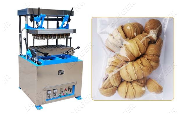 choco shell baking machine