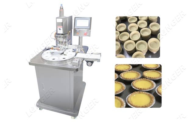 egg tart skin machine