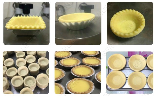 egg tart shells pressor machine