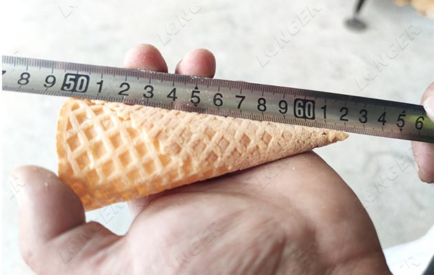 ice cream cone production line