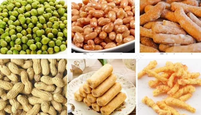 drum type nut flavoring machine