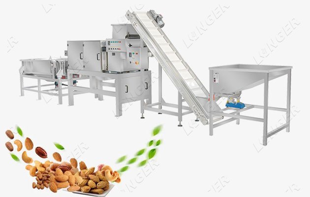 nuts chopping cutting machine