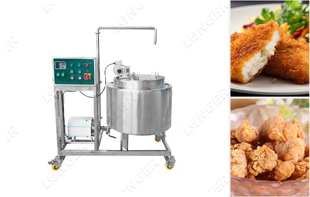 fried chicken nuggest making machine